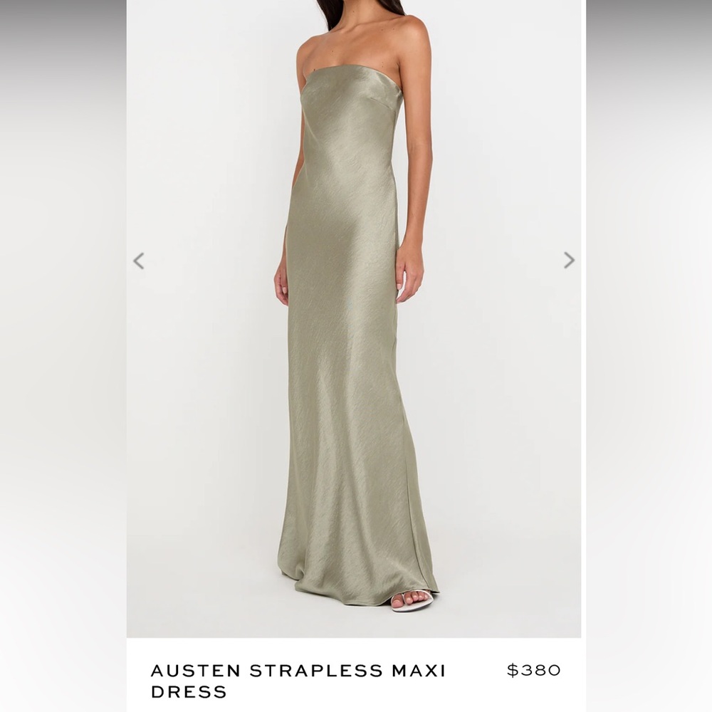 bec + bridge Sage Austen Strapless Maxi Dress